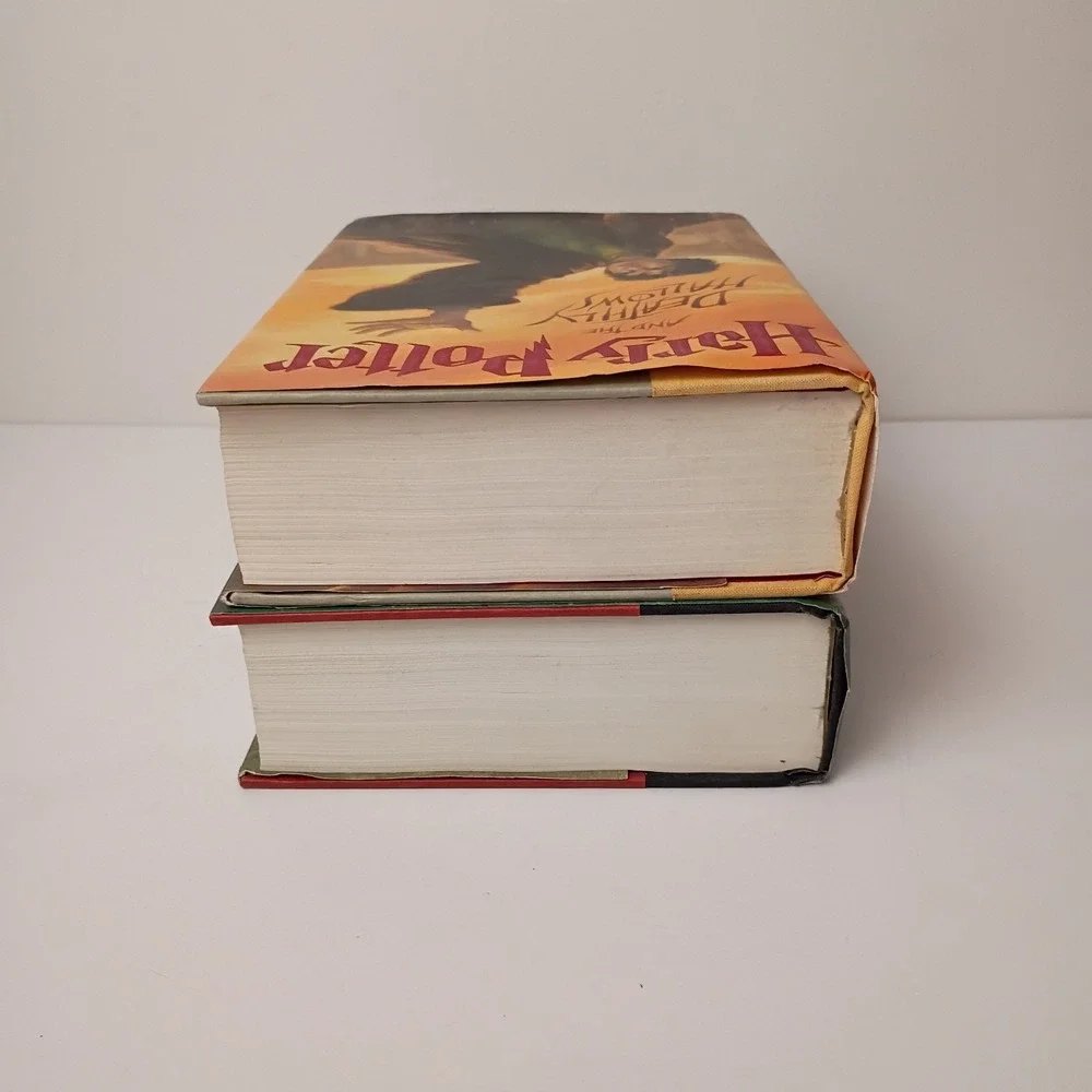 Harry Potter HC Lot - Books 4 and 7 JK Rowling - Goblet of Fire, Deathly Hallows